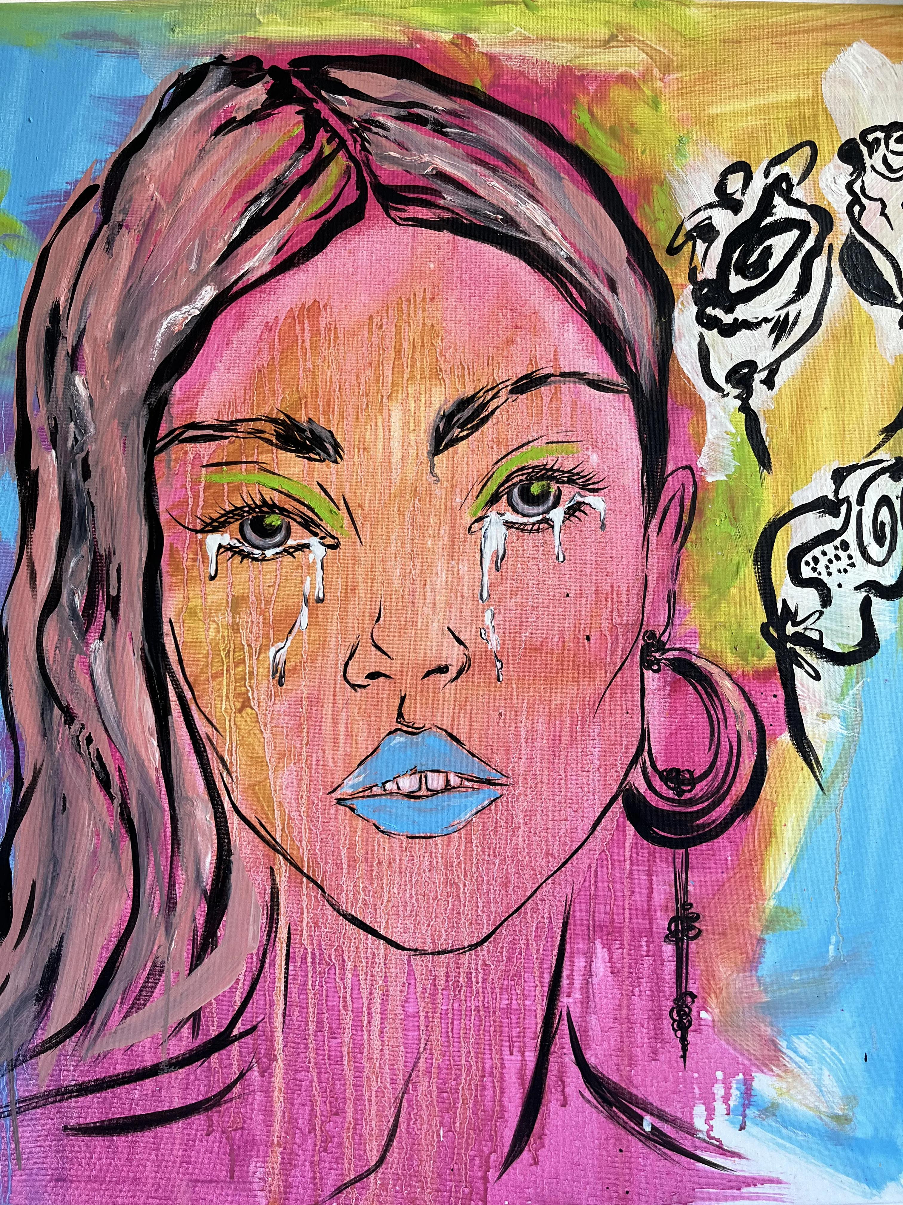Image of “That voyage never happened” by Ellada , size: 70*80, made of Oil on Canvas, Painting medium, from London, priced at £1000 Photo 1 of 3.