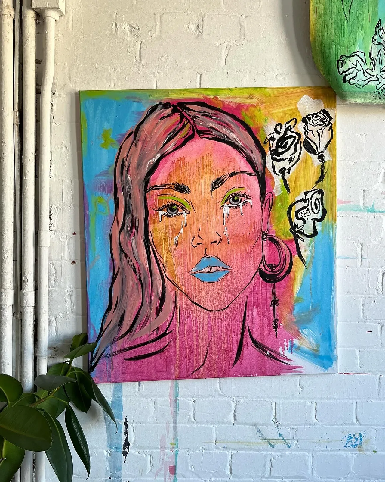 Image of “That voyage never happened” by Ellada , size: 70*80, made of Oil on Canvas, Painting medium, from London, priced at $500 Photo 3 of 3.