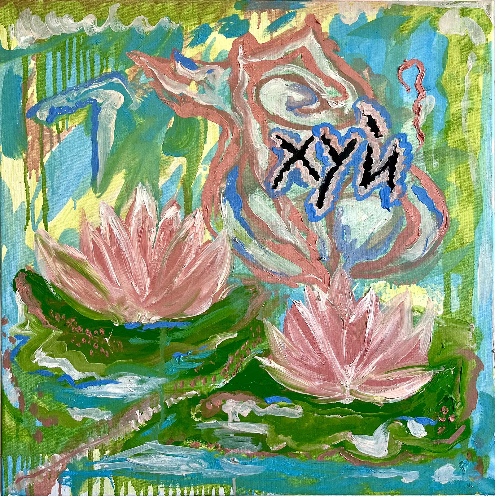 Image of "Hyi" by Ellada , size: 60*60, made of Oil on Canvas, from London, priced at $500 Photo 1 of 6.
